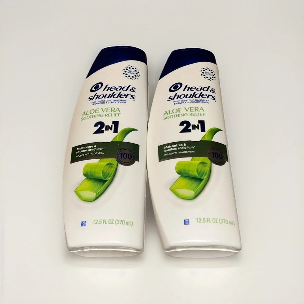 head and shoulders shampoo ALOE limited edition Pack of 2